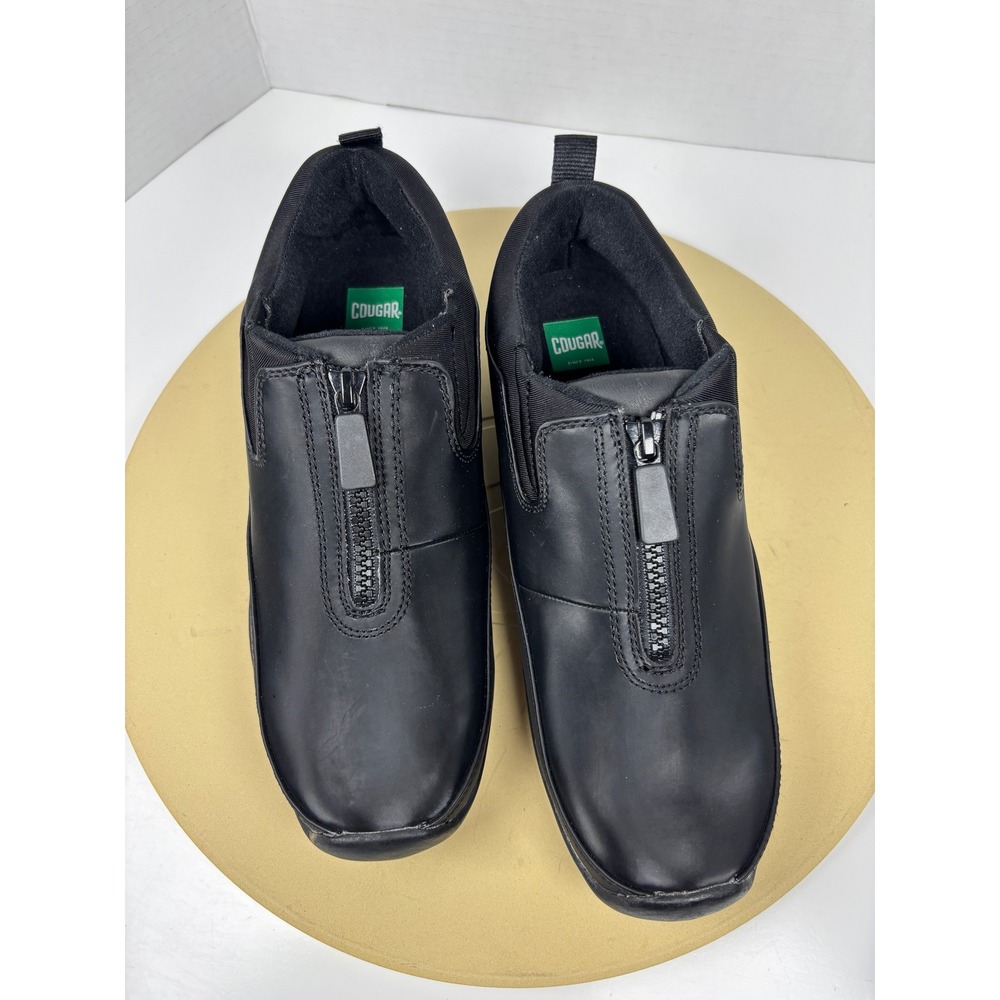 Cougar Women Black Waterproof Zip Slip On Shoes Size 8